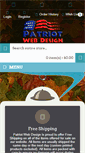 Mobile Screenshot of patriotwebdesign.com